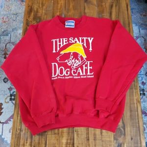 Vintage 90s Salty Dog Cafe Crewneck Sweatshirt M